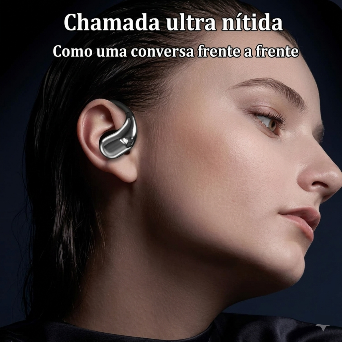 Fone de Ouvido Bluetooth 5.4 Sport com Gancho Ergonômico