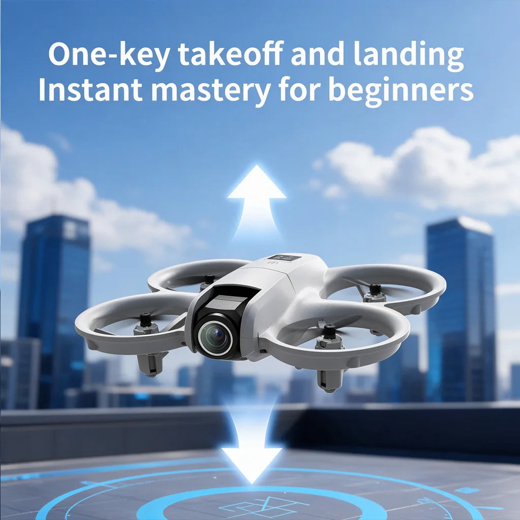 2026 NEW Mini Foldable Drone Professional 8K Aerial HD Avoiding Obstacle with Remote Control Folding Brushless RC Drone Toy Gift