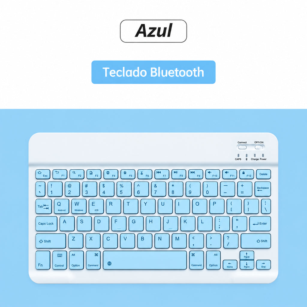 Kit teclado e mouse Bluetooth - foto 8