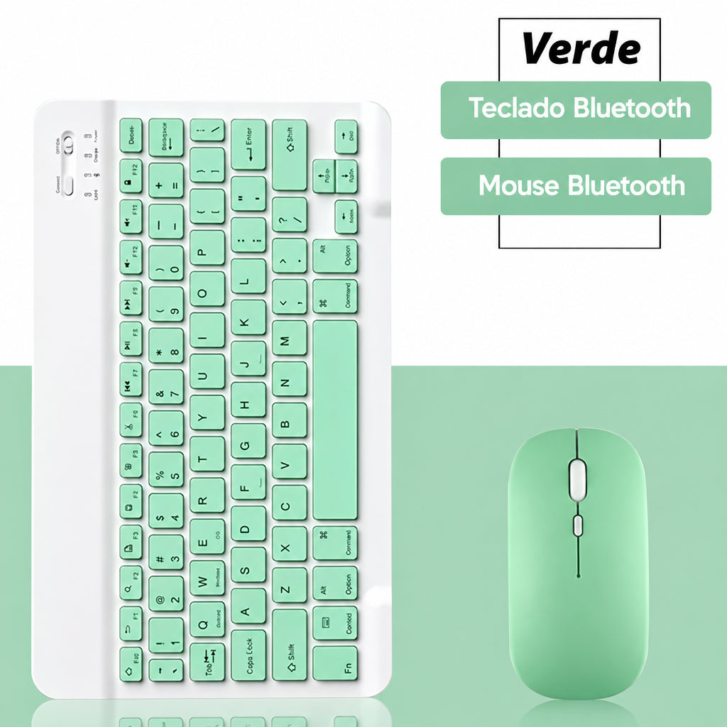 Kit teclado e mouse Bluetooth - foto 14
