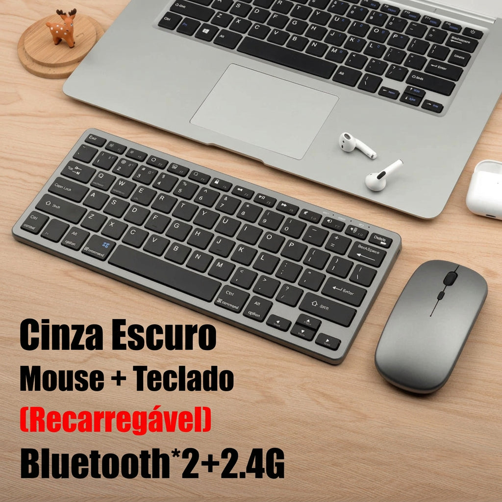 Kit teclado AIPHY K818 e mouse - foto 12