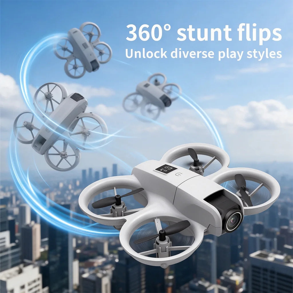 2026 NEW Mini Foldable Drone Professional 8K Aerial HD Avoiding Obstacle with Remote Control Folding Brushless RC Drone Toy Gift